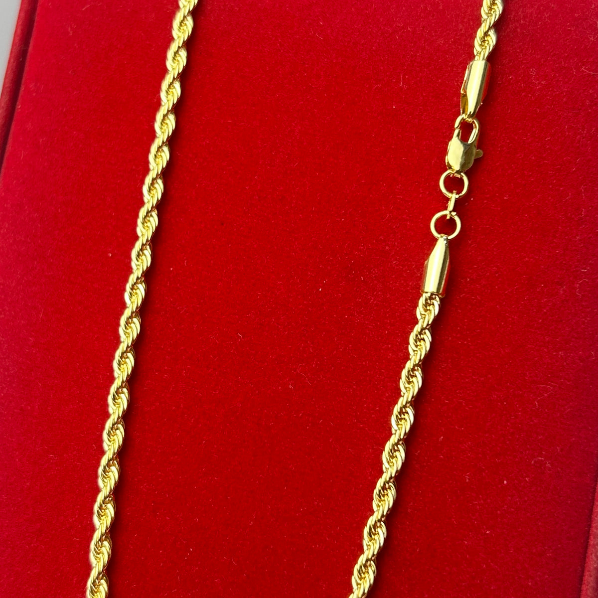 Cadena Lazo Diamantada 3 mm 60 cm