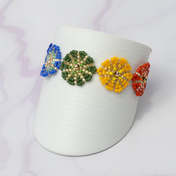 Pulsera Miyuki Chakra Vital Balin Liso