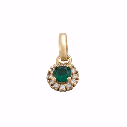 Dije Royal Green 8 mm Circones