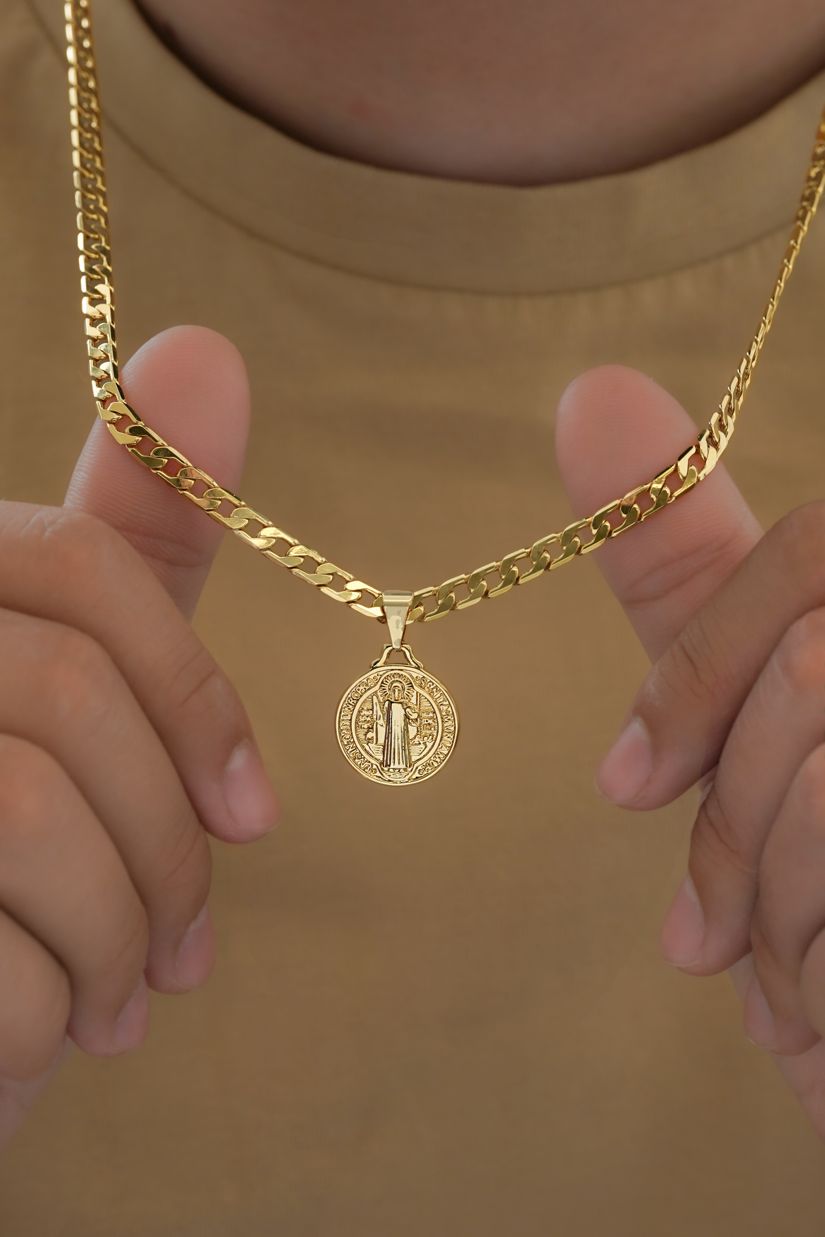 Dije Medalla De San Benito