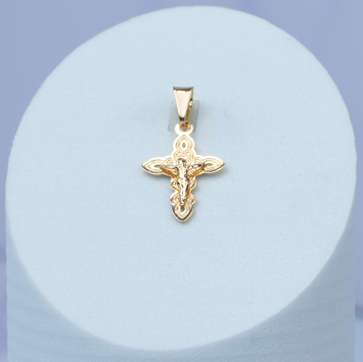 Dije Cruz Cristo en Puntas 22*11.7 mm