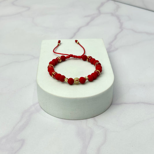 Pulsera Full Balin Neopreno Liso, Especial 3 líneas, Balin Italy HRJ Ball Circón Oro Laminado 18 k RJ