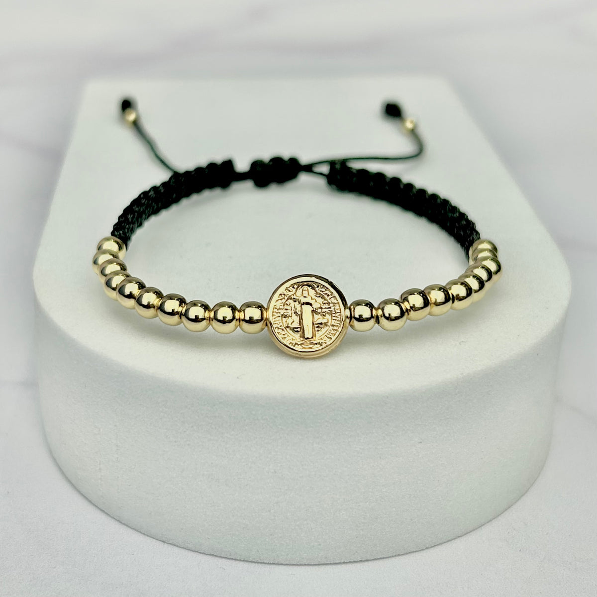 Pulsera Full Balin Liso Hrj San Benito OL18K Ng