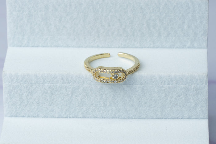 Anillo Move Messika Ajustable Circones Cristal