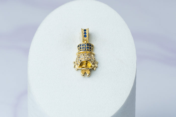 Dije Cabeza Tio Rico Circones 11 mm x 23 mm