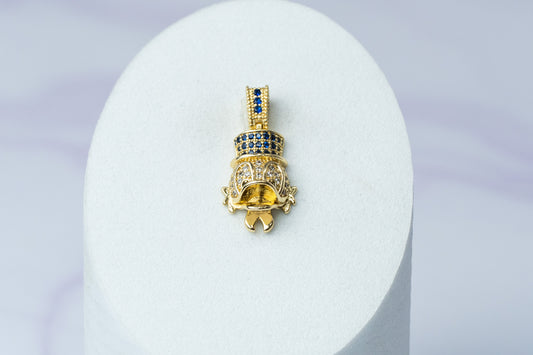 Dije Cabeza Tio Rico Circones 11 mm x 23 mm