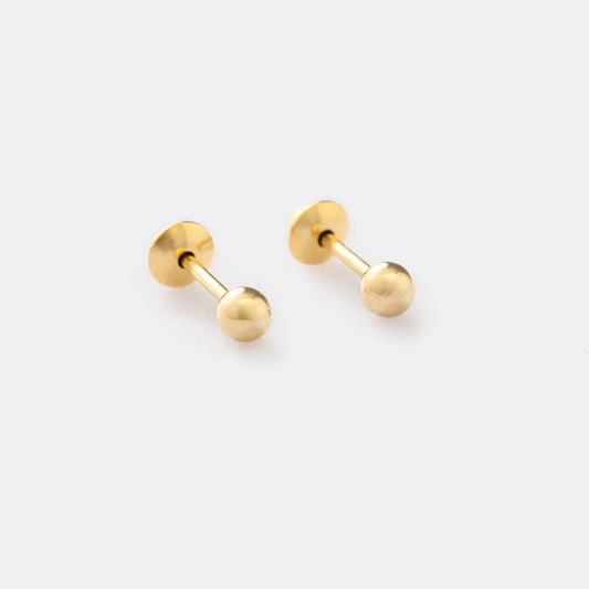 Arete Tipo Topo Balin Liso 3 Mm